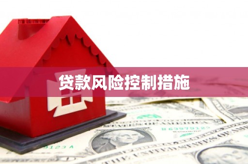 启东贷款风险控制措施