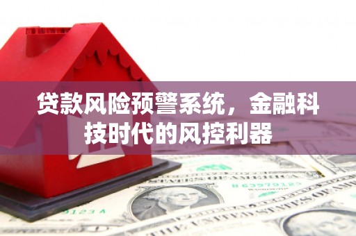 启东贷款风险预警系统，金融科技时代的风控利器