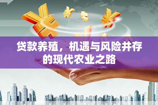 启东贷款养殖，机遇与风险并存的现代农业之路