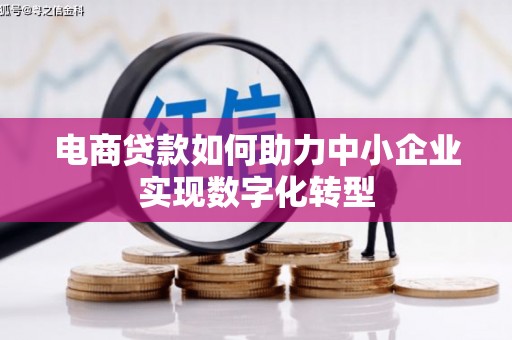 启东电商贷款如何助力中小企业实现数字化转型