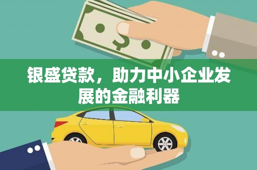 启东银盛贷款，助力中小企业发展的金融利器