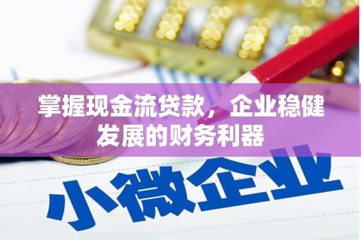 启东掌握现金流贷款，企业稳健发展的财务利器