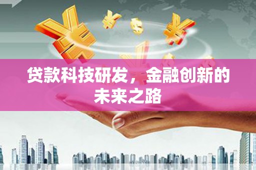 启东贷款科技研发，金融创新的未来之路