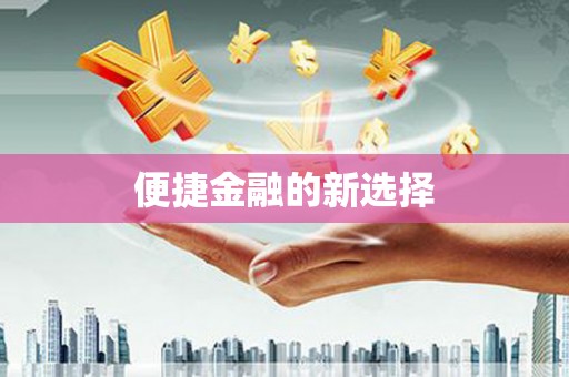 启东便捷金融的新选择