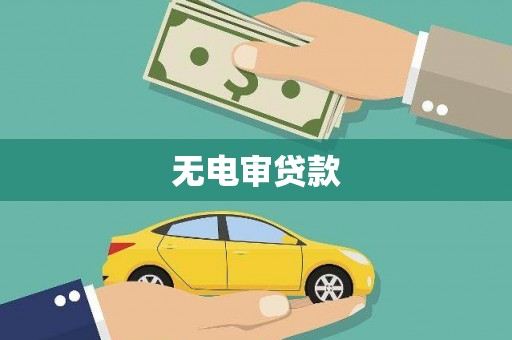 启东无电审贷款