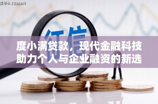 启东度小满贷款，现代金融科技助力个人与企业融资的新选择