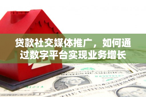 启东贷款社交媒体推广，如何通过数字平台实现业务增长