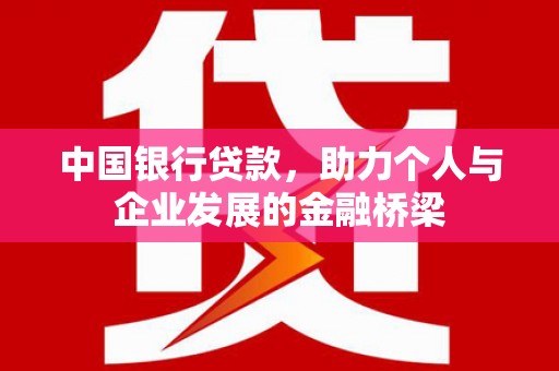 启东中国银行贷款，助力个人与企业发展的金融桥梁
