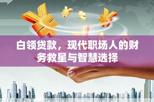 启东白领贷款，现代职场人的财务救星与智慧选择