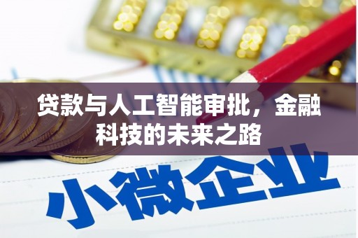 启东贷款与人工智能审批，金融科技的未来之路