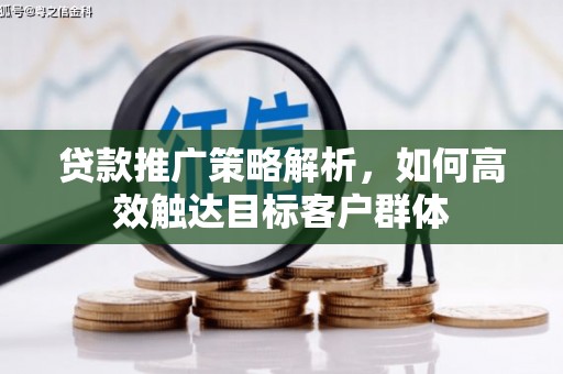 启东贷款推广策略解析，如何高效触达目标客户群体