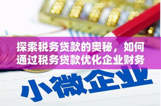 启东探索税务贷款的奥秘，如何通过税务贷款优化企业财务