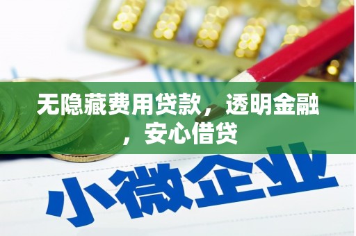 启东无隐藏费用贷款，透明金融，安心借贷