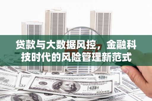 启东贷款与大数据风控，金融科技时代的风险管理新范式