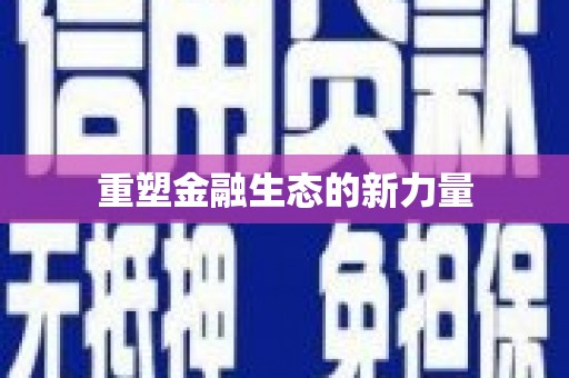 启东重塑金融生态的新力量