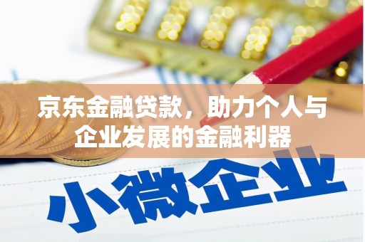 启东京东金融贷款，助力个人与企业发展的金融利器