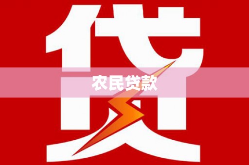 启东农民贷款
