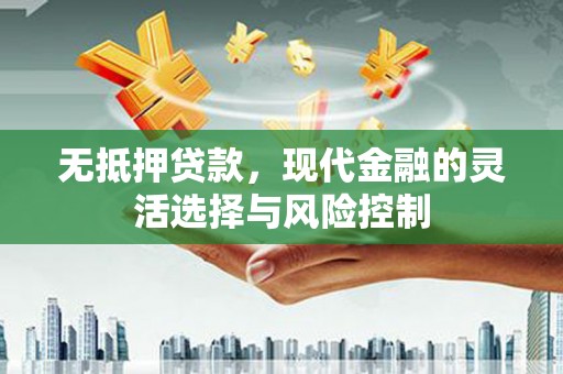 启东无抵押贷款，现代金融的灵活选择与风险控制