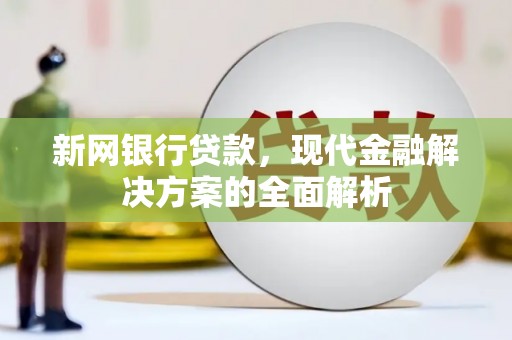 启东新网银行贷款，现代金融解决方案的全面解析