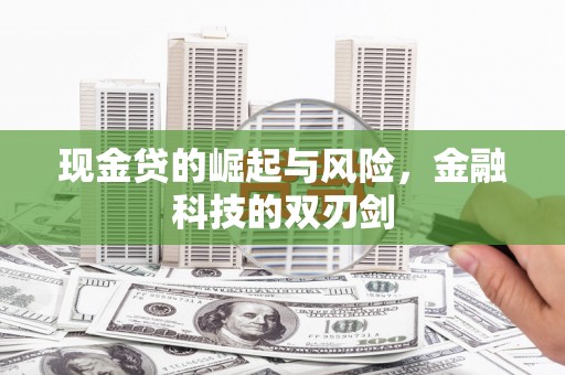 启东现金贷的崛起与风险，金融科技的双刃剑