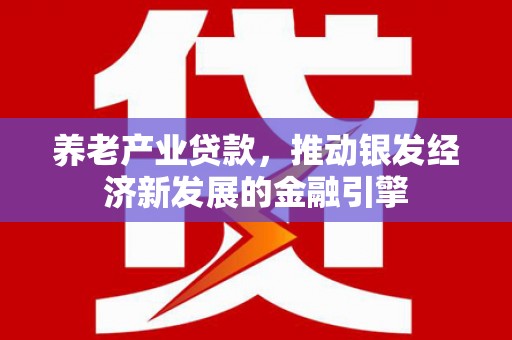 启东养老产业贷款，推动银发经济新发展的金融引擎