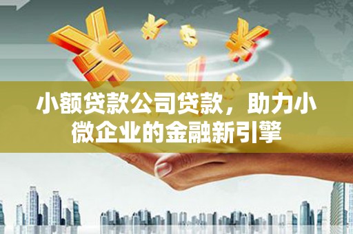 启东小额贷款公司贷款，助力小微企业的金融新引擎