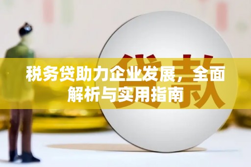 启东税务贷助力企业发展，全面解析与实用指南