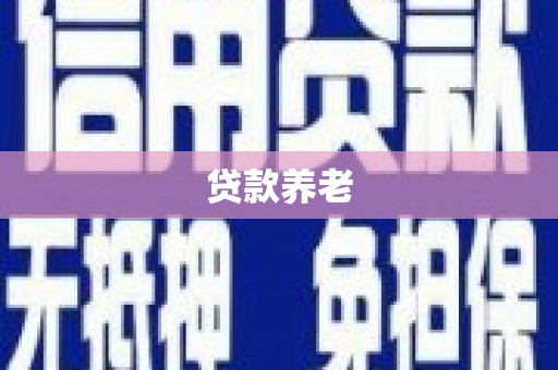 启东贷款养老