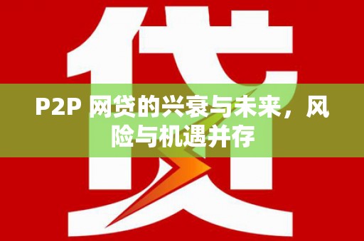 启东P2P 网贷的兴衰与未来，风险与机遇并存