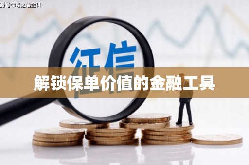 启东解锁保单价值的金融工具